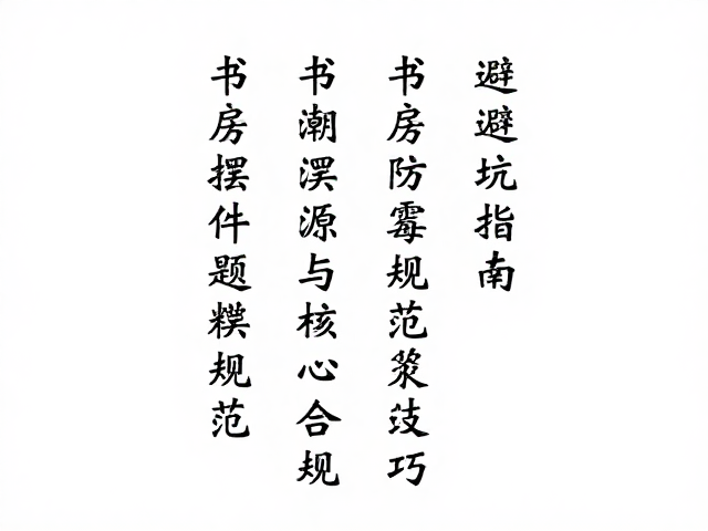 书房摆件题款的文化渊源与核心规范