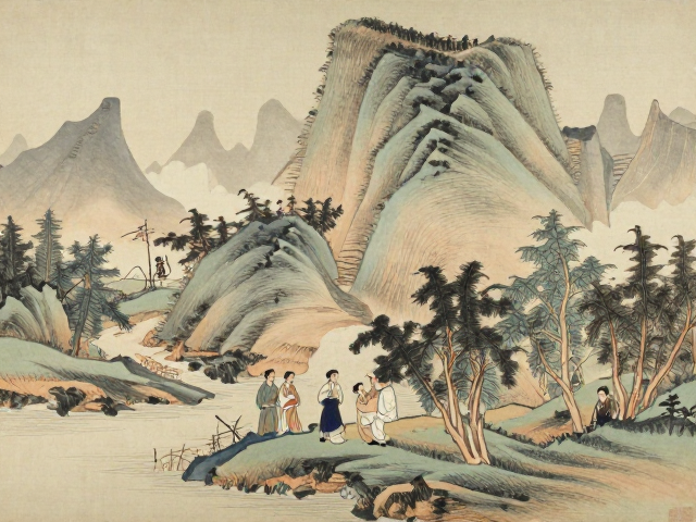 山水与人物题材的艺术表现技法