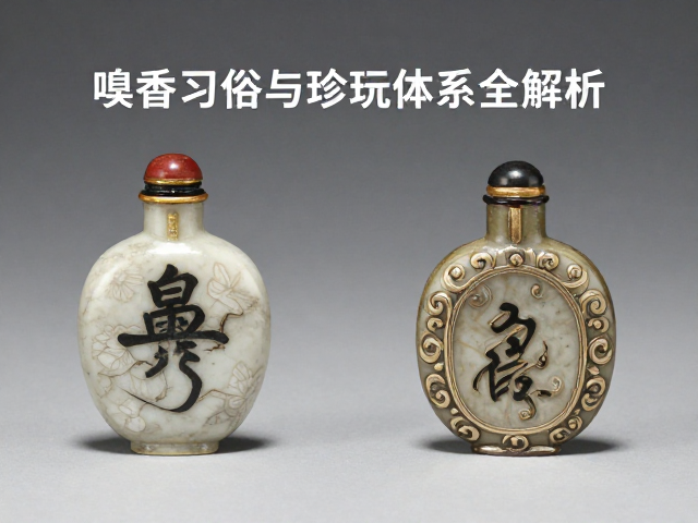 鼻烟壶材质的流变与工艺巅峰