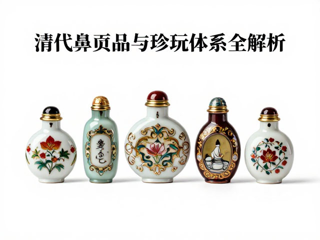 鼻烟贡品体系的珍玩化演变