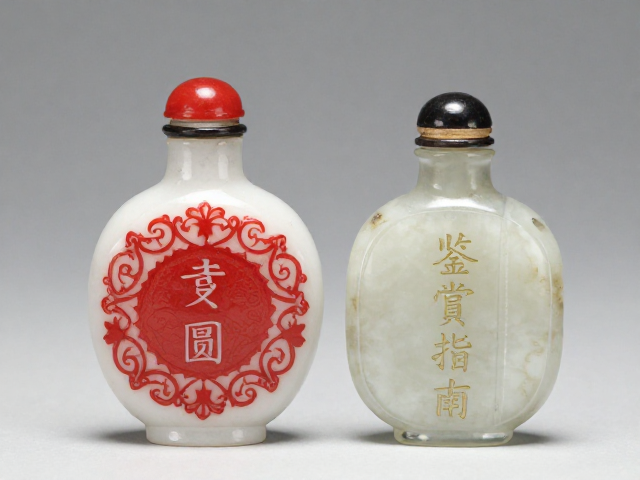 古玉与玻璃鼻烟壶的鉴别逻辑