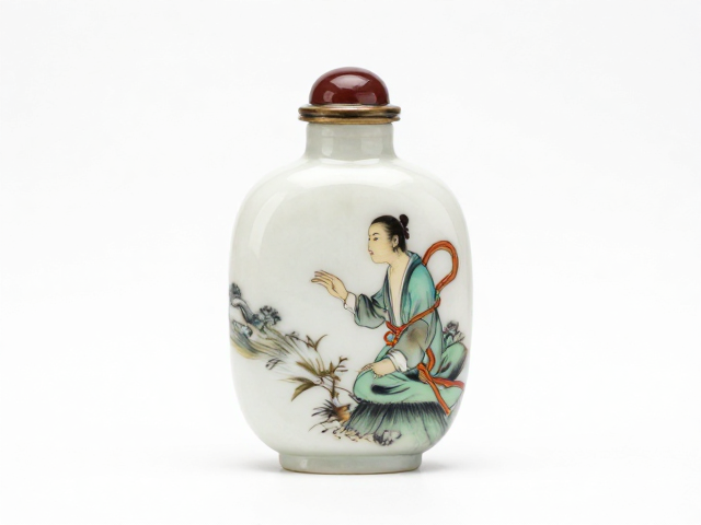 鲁派筒式直身内画鼻烟壶的艺术特征