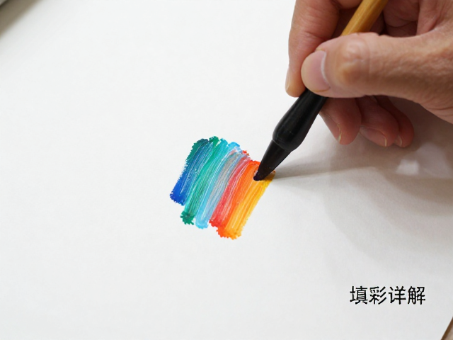 填彩技法中的笔法控制与色彩堆叠