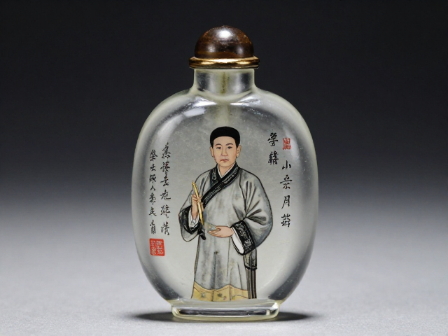 材质特性与内画技法的微观呈现