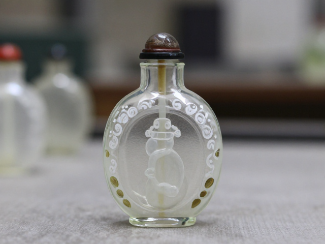 北方玻璃作坊里的鼻烟壶