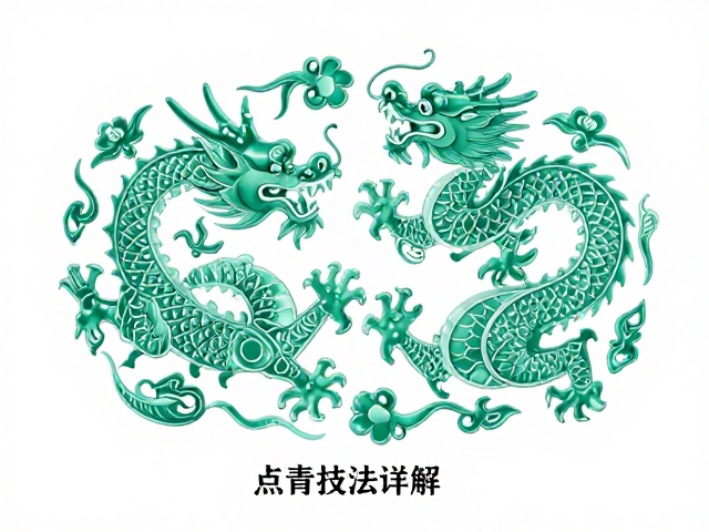 龙凤纹样的构图规律与工艺表现