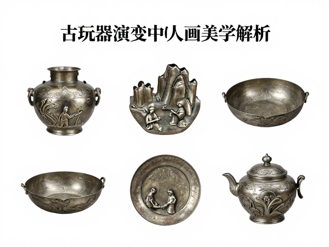 明清世俗化表达:金属器型中的叙事性山水人物