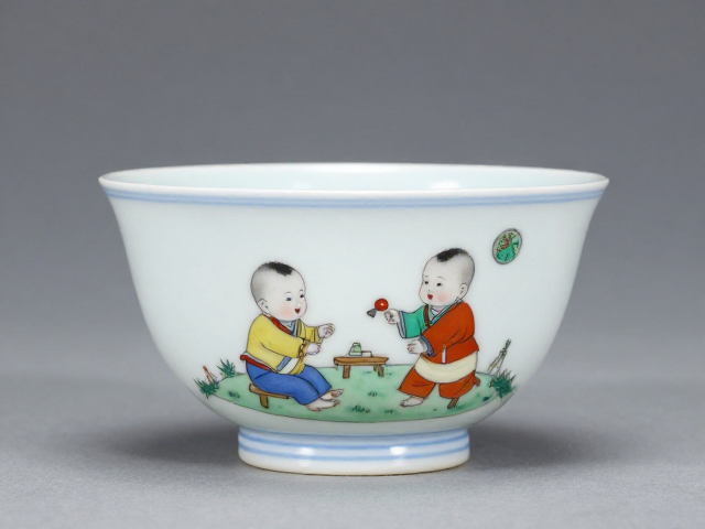 婴戏图精品小器的视觉语言与工艺特征