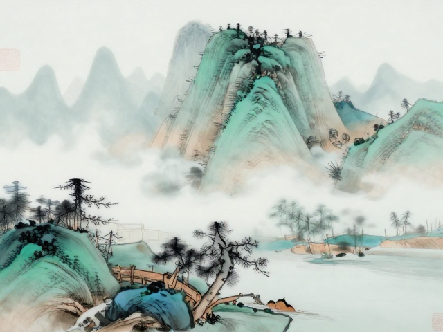 天然色泽的视觉引导与空间构建