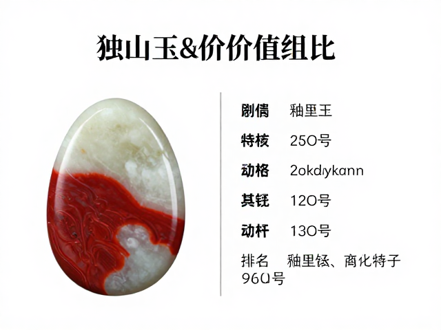 独山玉与釉里红的价值评估维度