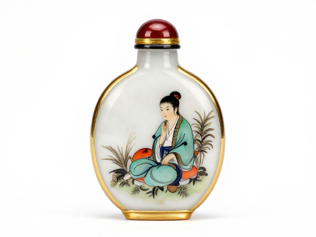 金边包边工艺对内画鼻烟壶视觉美学的提升