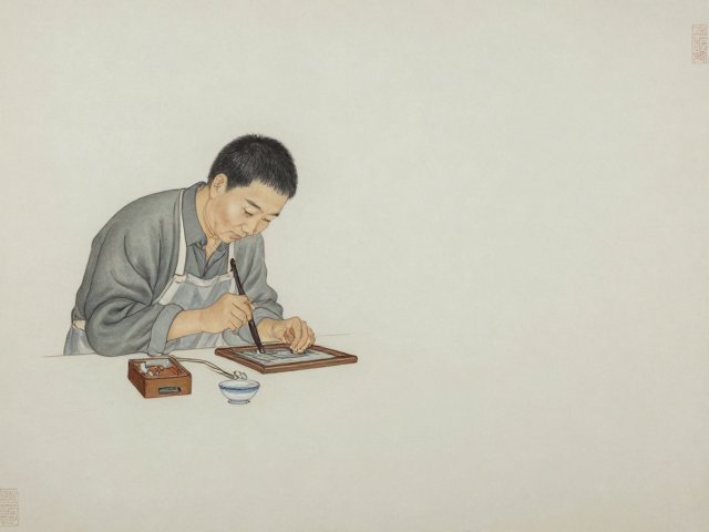 技艺传承:笔尖上的功夫与匠心