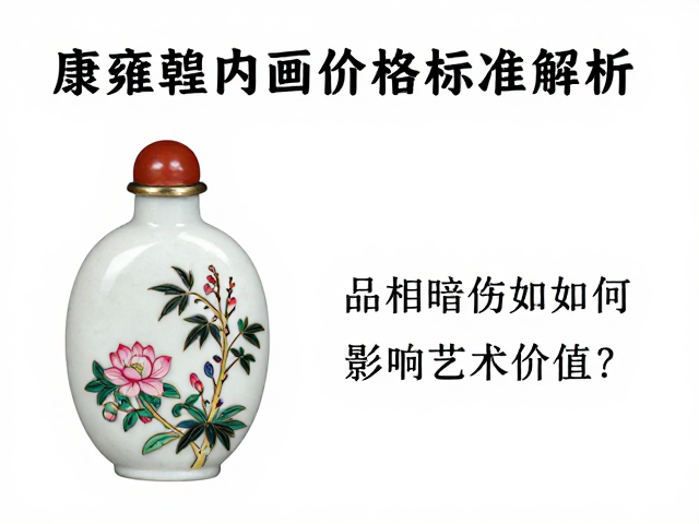康雍乾内画鼻烟壶的历史沿革与市场基础