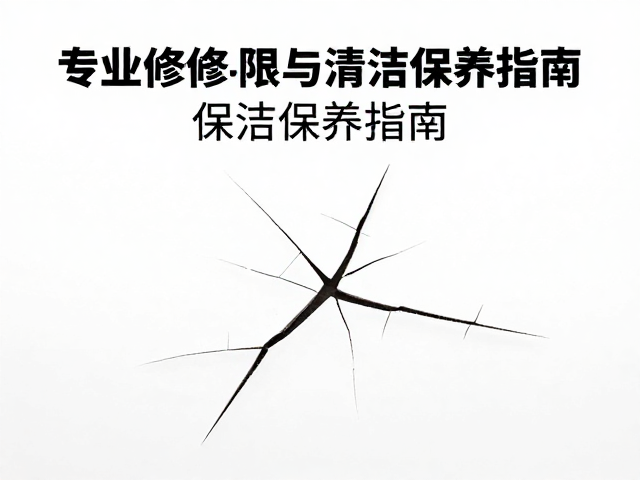 裂痕修复的专业处理流程