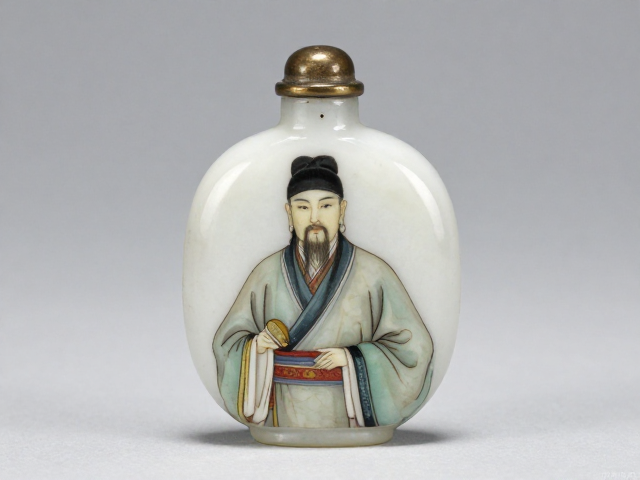 马少宣内画艺术的巅峰与伍子胥像的史韵重构