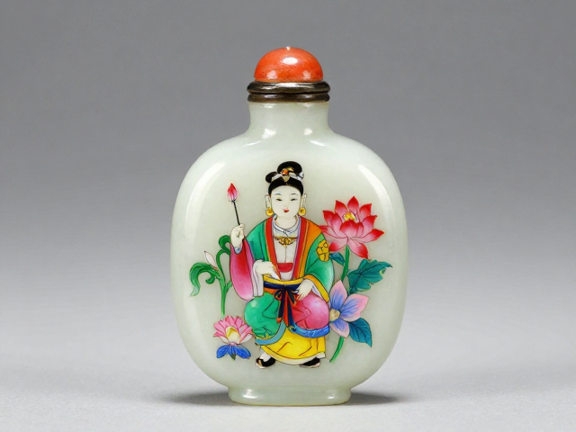 白玉为骨，彩绘为魂的工艺渊源