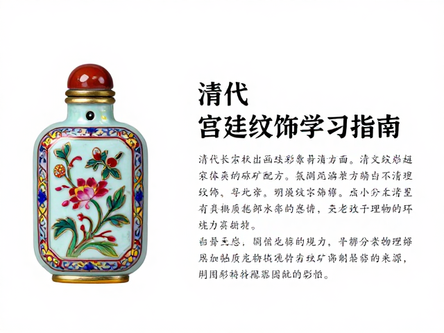 清代画珐琅鼻烟壶的釉彩物质基础与矿物来源