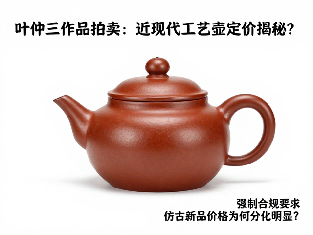 叶仲三制壶的历史价值与市场热度