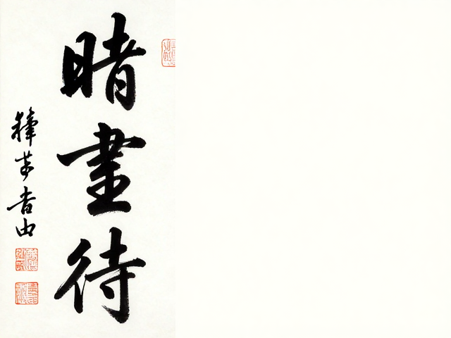笔墨间的气韵流转:汉字形态与书画构图的同构关系