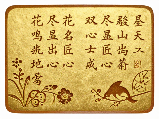 金石之上的微观宇宙