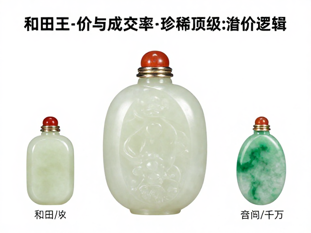 材质解析:和田玉与翡翠的顶级溢价逻辑