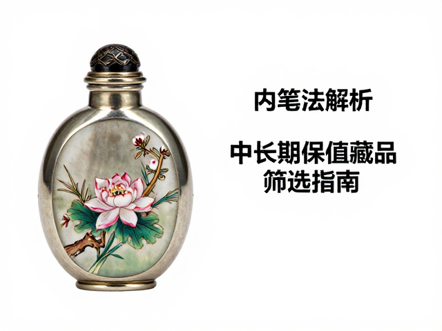 金属鼻烟壶内画笔法的工艺特征与视觉逻辑