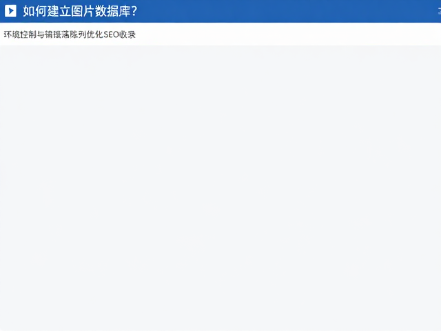 环境控制：构建高画质图片的底层逻辑