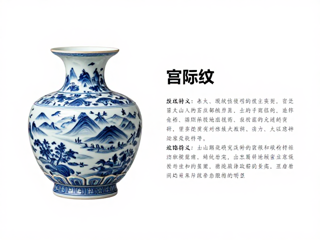 山水纹样的历史渊源与宫廷审美流变