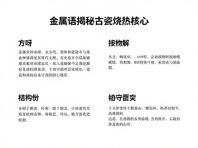 金属术语揭秘古瓷烧制核心