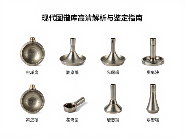 金属胎鼻烟壶底足特征识别,现代图谱库高清解析与鉴定指南