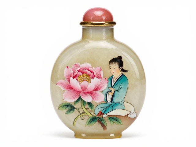 内画技法与粉彩艺术的微观交融