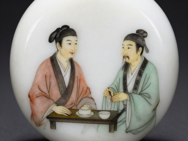 内画笔法与名家风格的微观对应