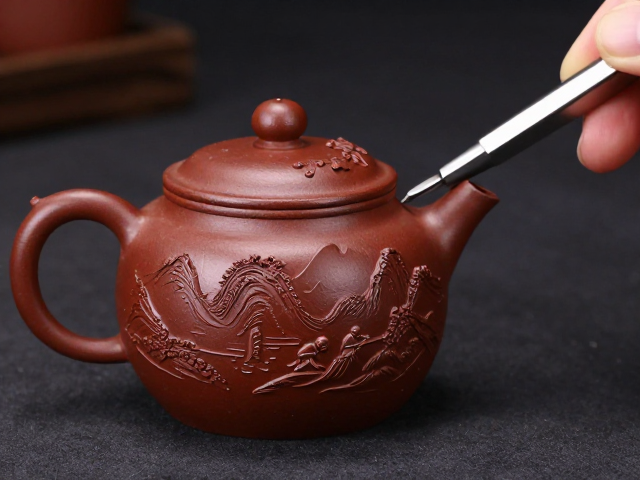 錾刻山水人物技法的核心逻辑