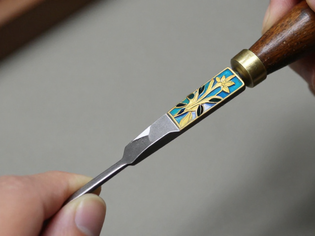錾刻与珐琅的综合工艺流程