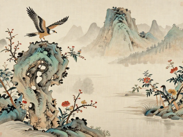 山水纹样的意境重构与文化隐喻