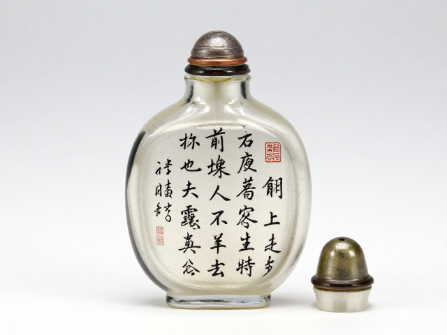 内画书法题诗与纹样的艺术鉴赏