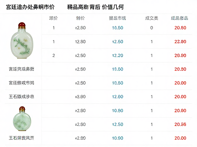 市场成交数据与高价案例解析