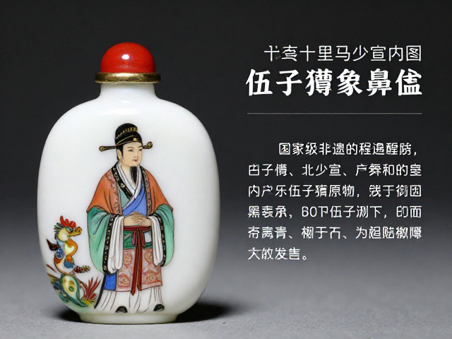 伍子胥像的内画表现与人物神韵