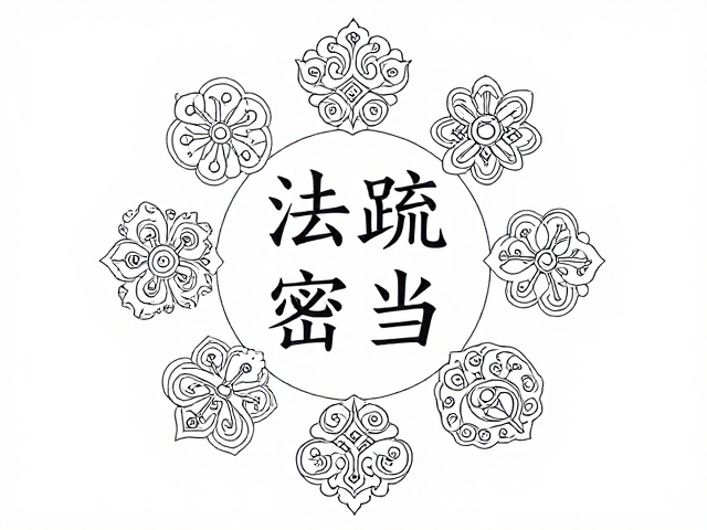 博古纹章的构图逻辑与疏密哲学