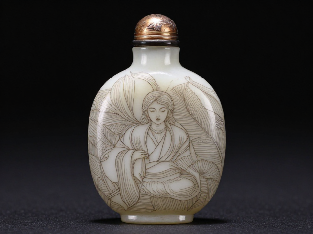 錾刻线条的起承转合:鼻烟壶工艺的微观世界