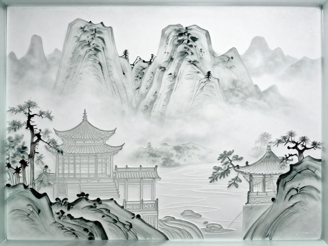 肌理表现与写意渲染