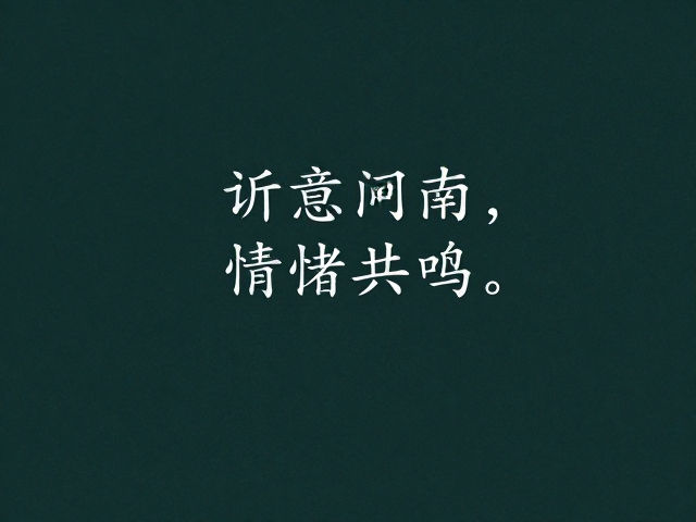 诗词意象的视觉转译与情绪共鸣