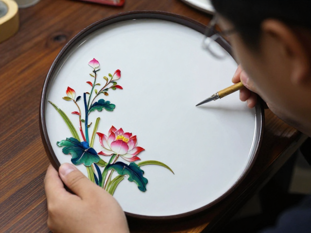 淄博内画珐琅作的技艺渊源与非遗地位
