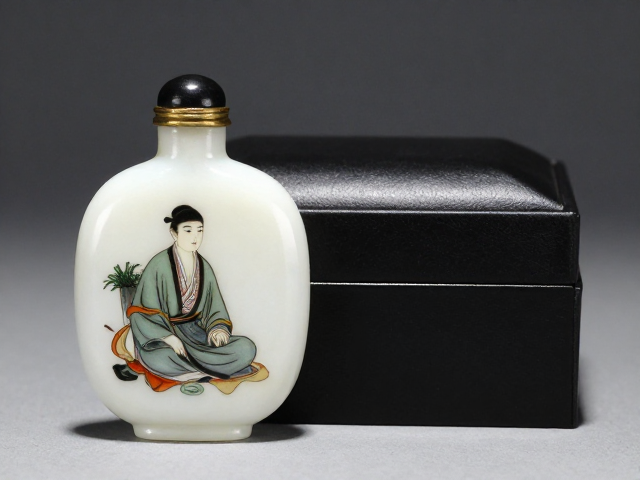 厚胎敦实内画鼻烟壶的器型美学