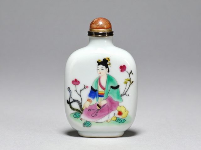 釉面质感与彩绘细节对整体协调性的升华
