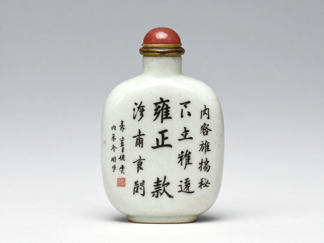 内务府款识的书法艺术与镌刻规范