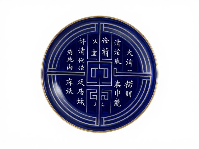 釉料呈色与几何线条的融合