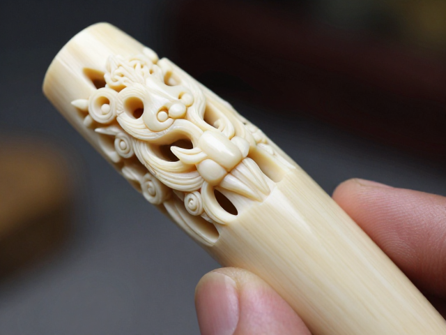 北京牙雕开脸技术的核心工艺特征