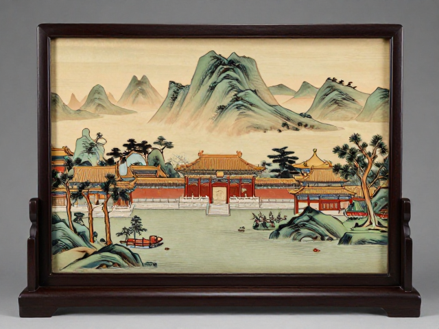 清代宫廷山水意境的视觉重构