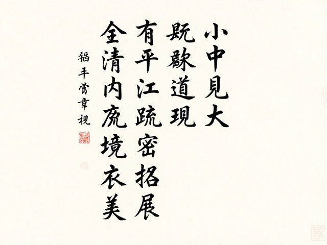 小中见大:有限空间内的无限意境拓展